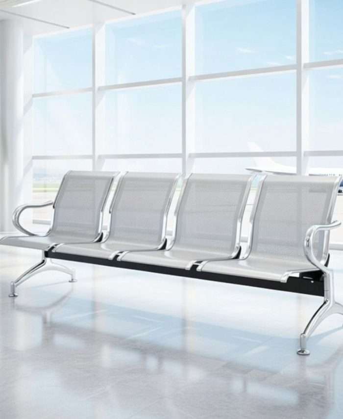 Payne Prime 4-Seater Waiting Area Steel Bench