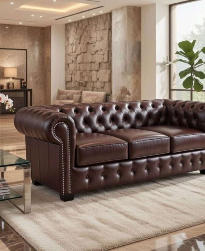 Heritage Chesterfield Waiting Area Couch CW338